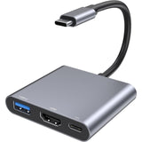 Digital AV Multiport Adapter USB-C To 4K HDMI AV Adapter, Grey