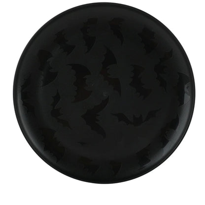 Dinnerware Set Etched Halloween Bat Pattern Dinnerware Set, 30-PCS