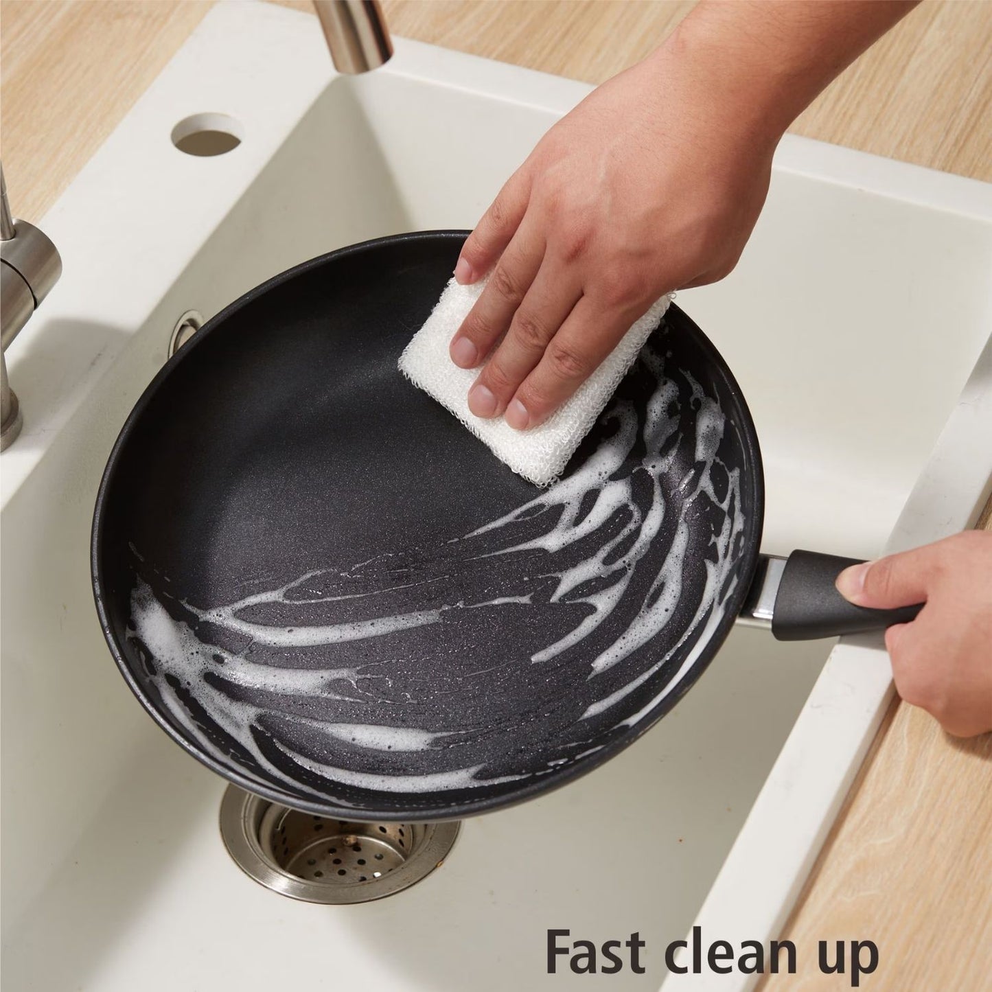 Aluminum Triple Non-Stick Skillet Everyday Use Set, 7", 9"&11"