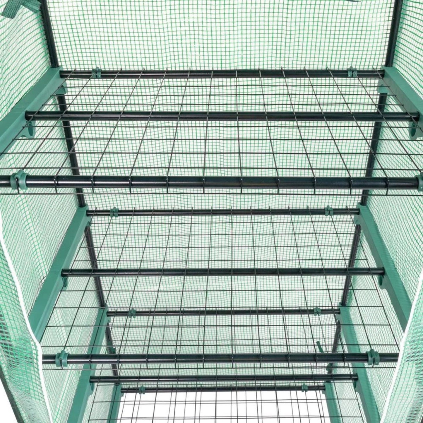 Mini Greenhouse 4 Tier Shelves Garden Portable Plant Growing Tent