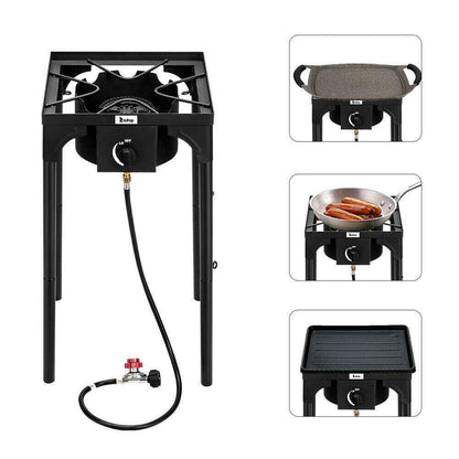 Portable Stove Camping Outdoor Propane Cooking Gas Single Burner