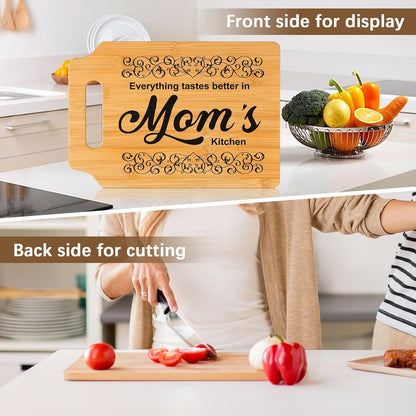 Cutting Board Heartfelt Mothers Day Gift Kitchen Decor Use Board