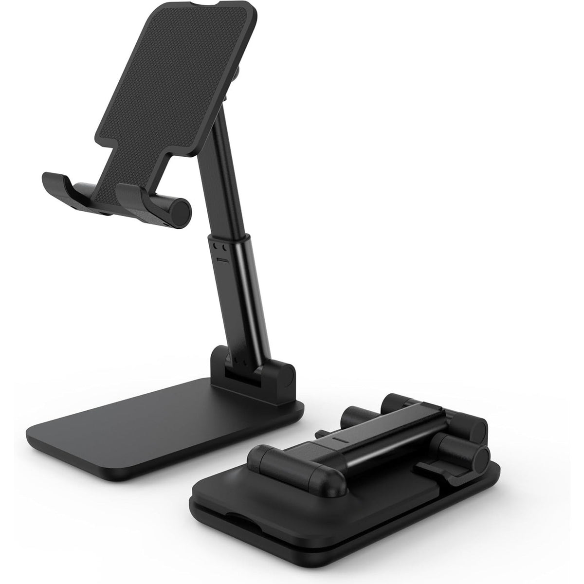 Foldable Stand Phone Tablet Adjustable Height Angle Stand, Black