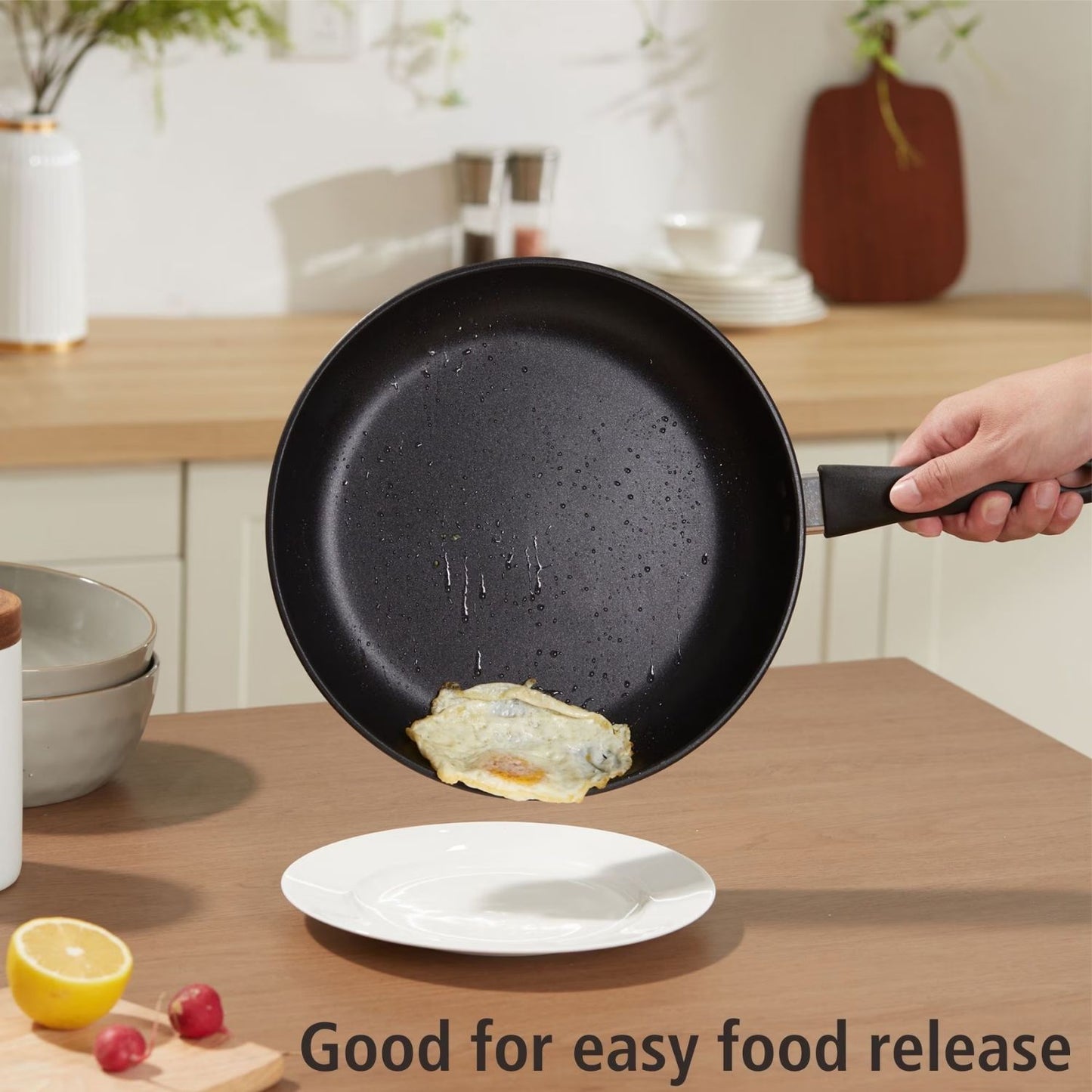 Aluminum Triple Non-Stick Skillet Everyday Use Set, 7", 9"&11"
