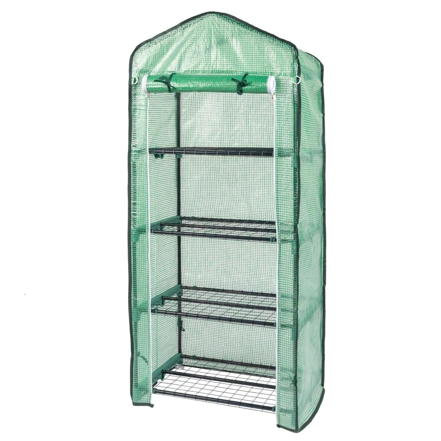 Mini Greenhouse 4 Tier Shelves Garden Portable Plant Growing Tent
