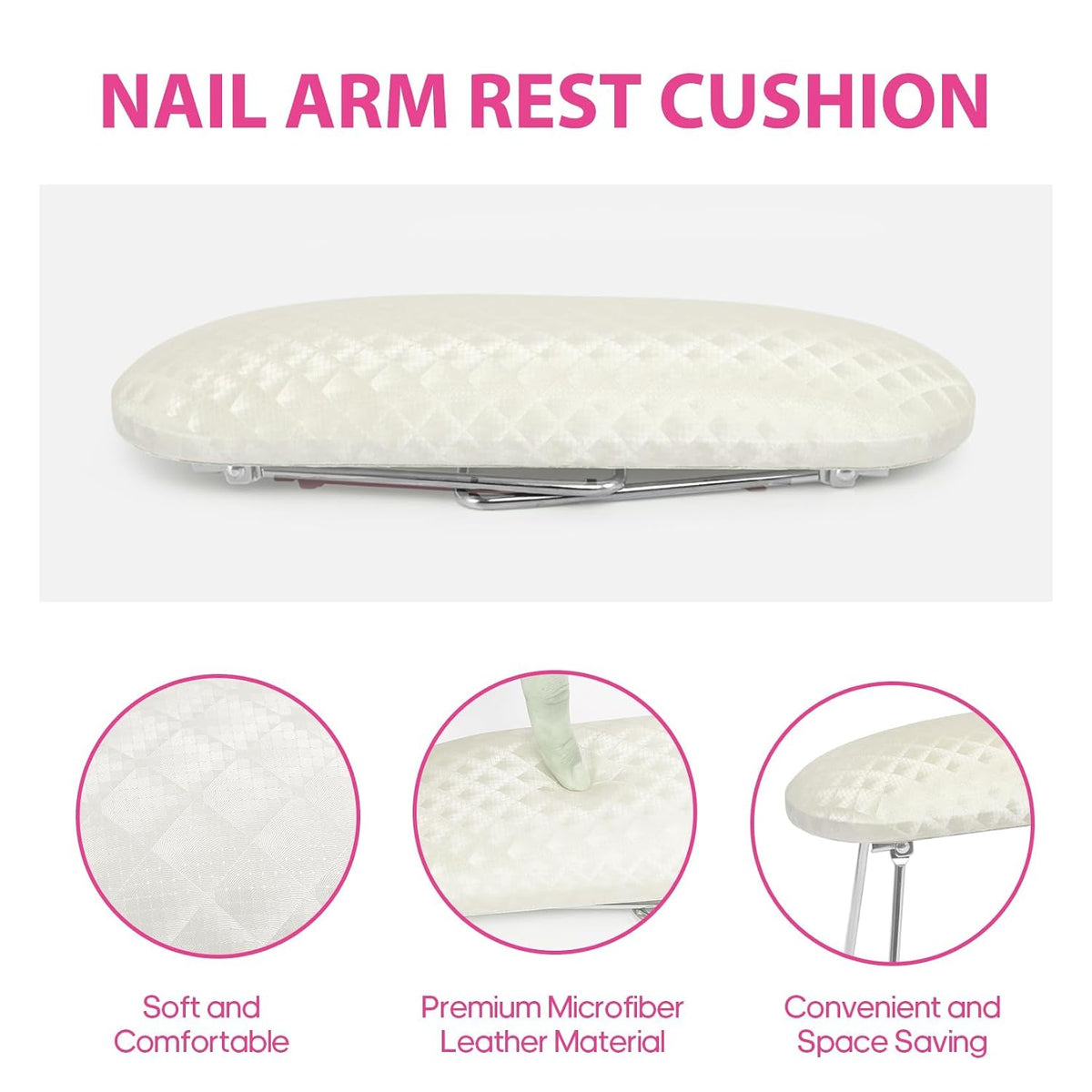 Nail Manicure Table Hand Pillow Nail Salon Arm Rest Station