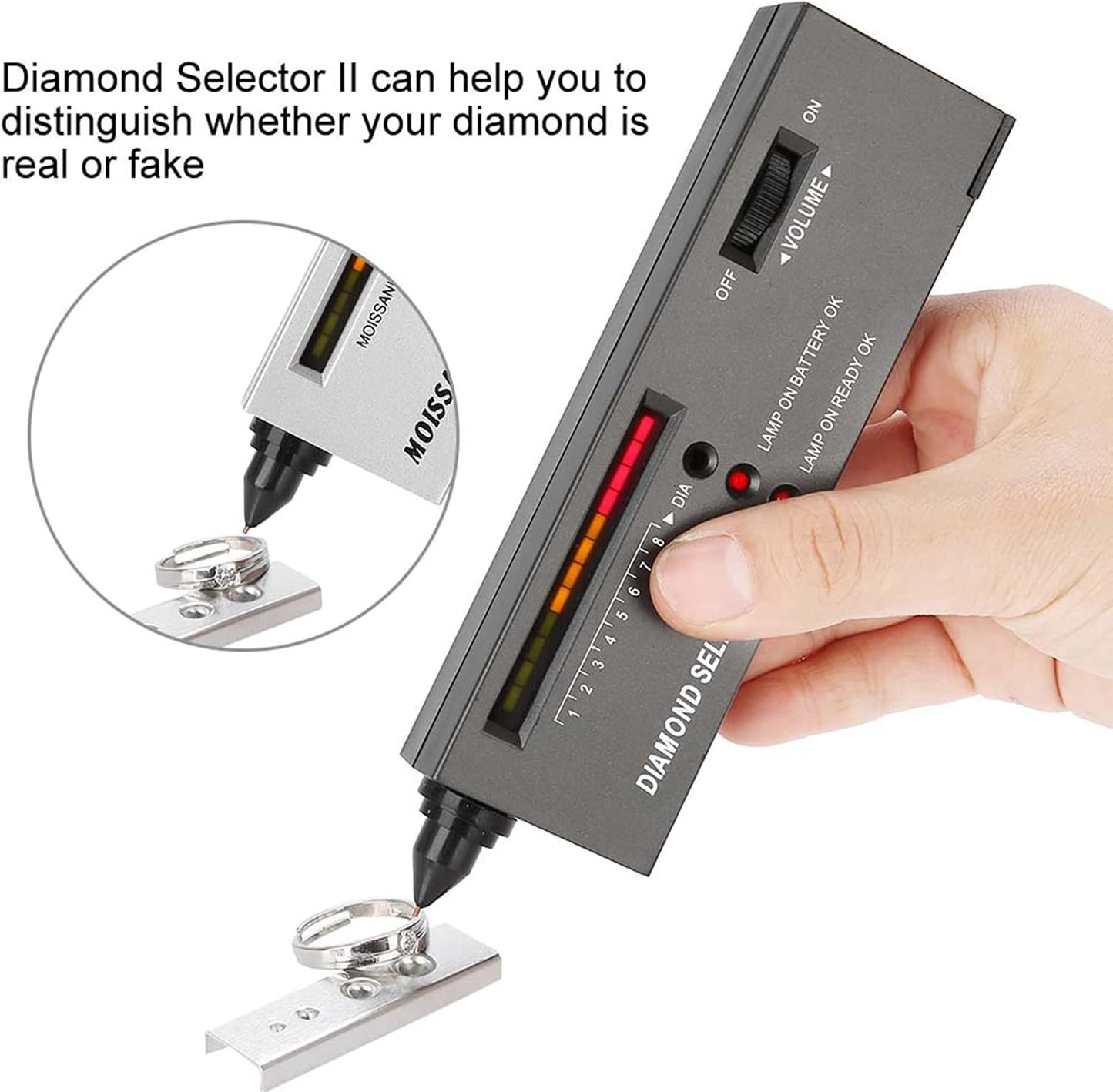 Jeweler Tester Kit Moissanite Tester Selector II Practical Tool