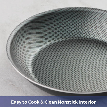 Non-stick Cookware Set Saucepan Utensil Set , 18 Pieces - Gray