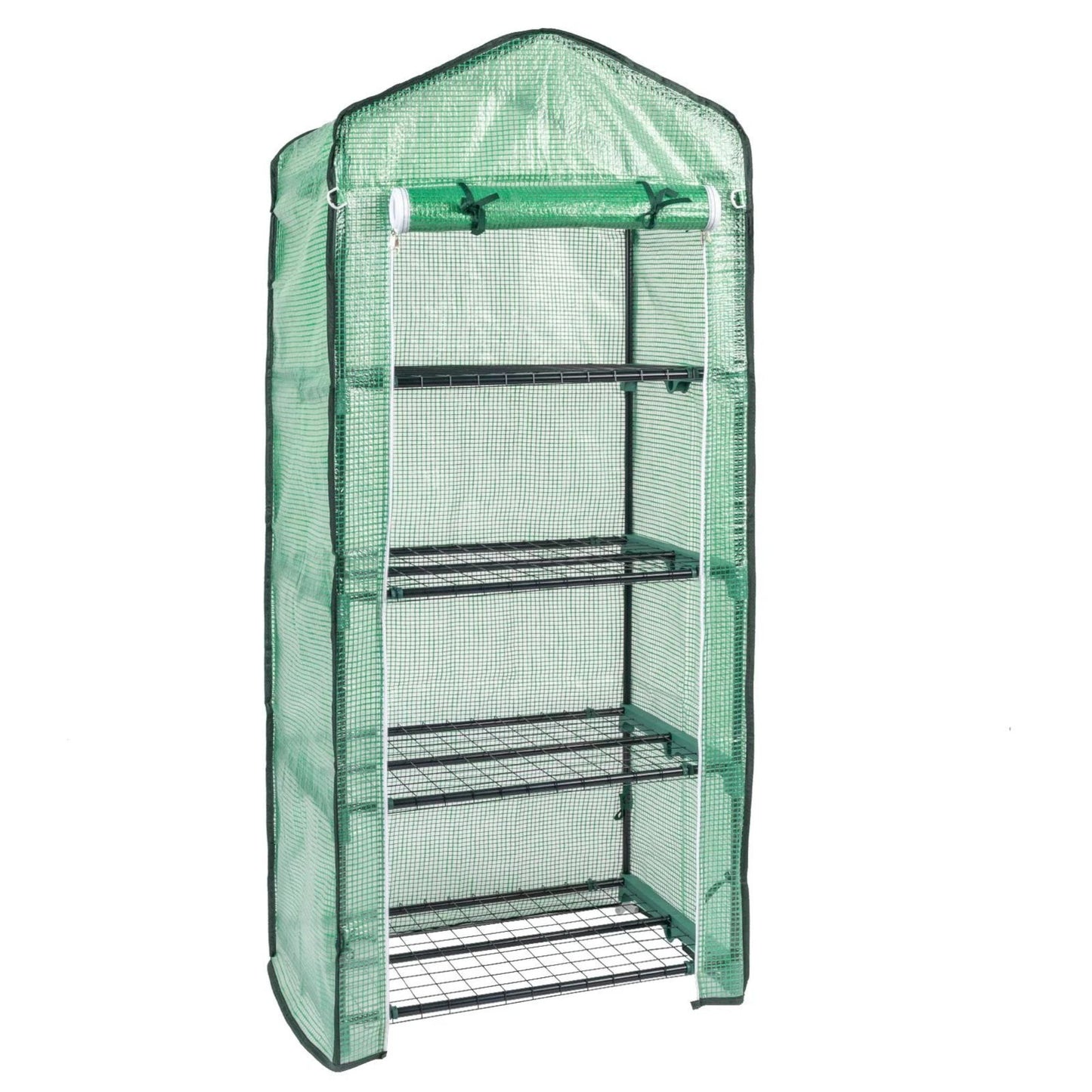 Mini Greenhouse 4 Tier Shelves Garden Portable Plant Growing Tent