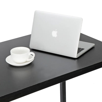 Modern Desk 47"W Home Office Workstation PC Study Table , Black