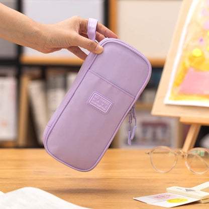Pen Case Pencil Pouch Bag School Supplies Pencil Bag, Purple