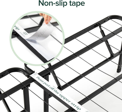 Metal Platform Bed SmartBase 14"H Underbed Steel Frame, Queen