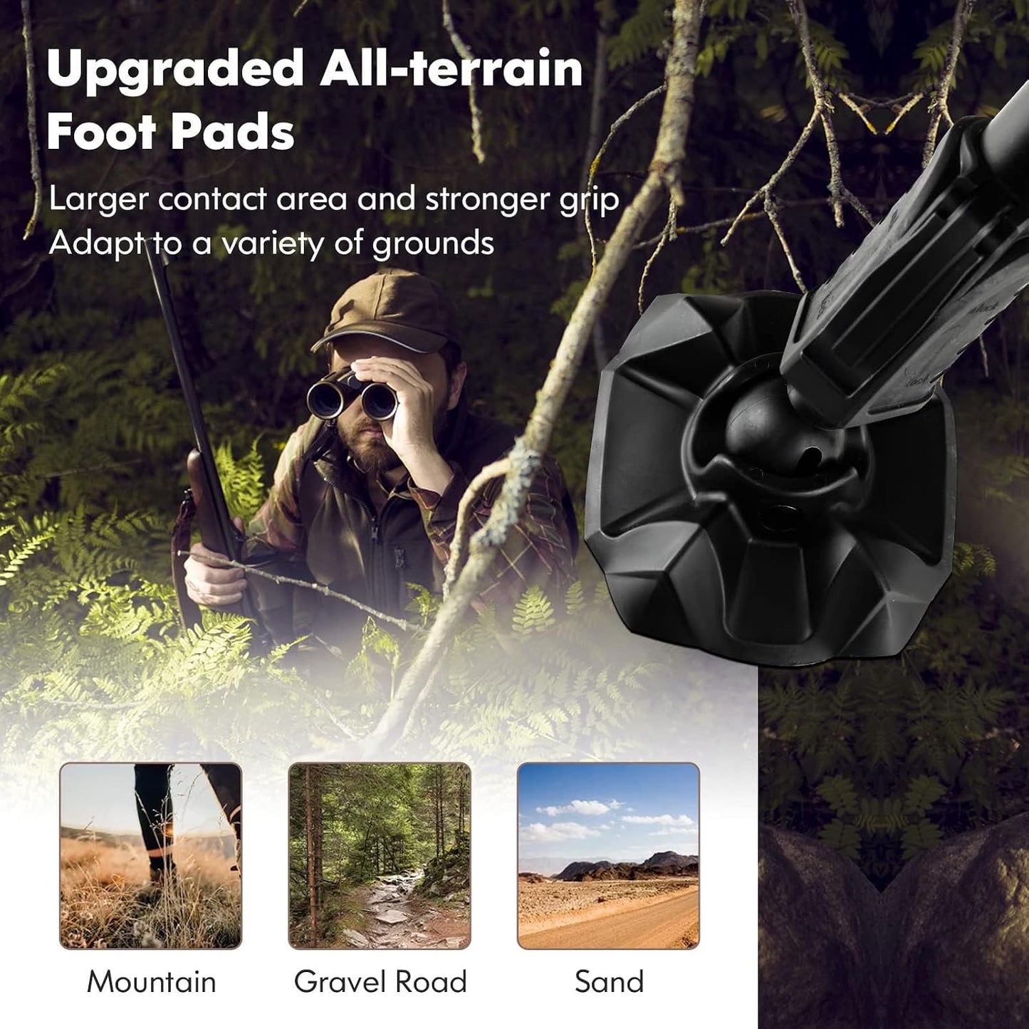 Swivel Blind Chair 360-degree rotation Base Folding Hunting Chair