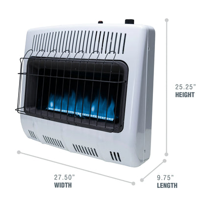 Mr. Heater Vent Free Blue Flame 30000 BTU Liquid Propane Heater