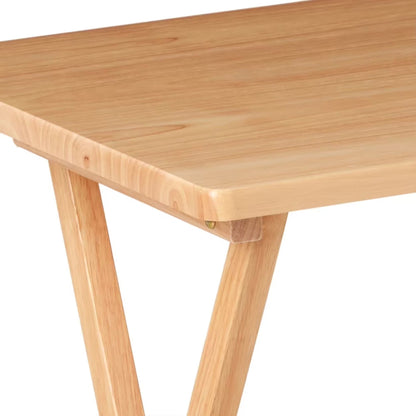Folding TV Tray Table Lightweight Portable Tray Table- Natural