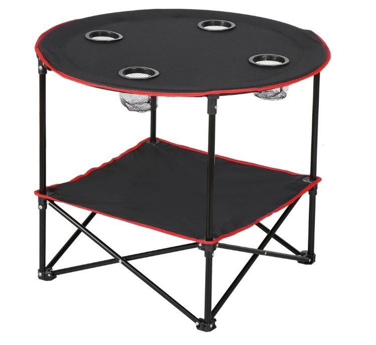 Foldable Camping Table Portable Outdoor Picnic Table W/Carry Bag