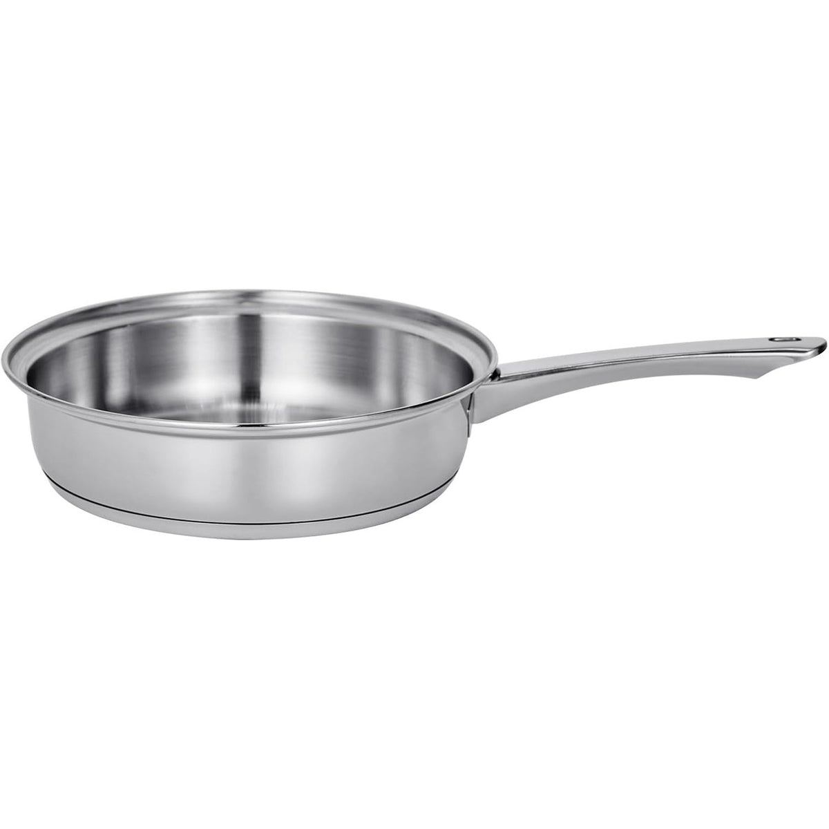 4-Cup Egg Poacher Pan Stainless Steel Nonstick Glass Lid Egg Cup