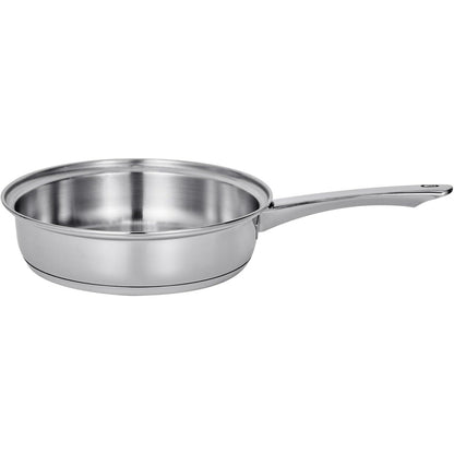 4-Cup Egg Poacher Pan Stainless Steel Nonstick Glass Lid Egg Cup
