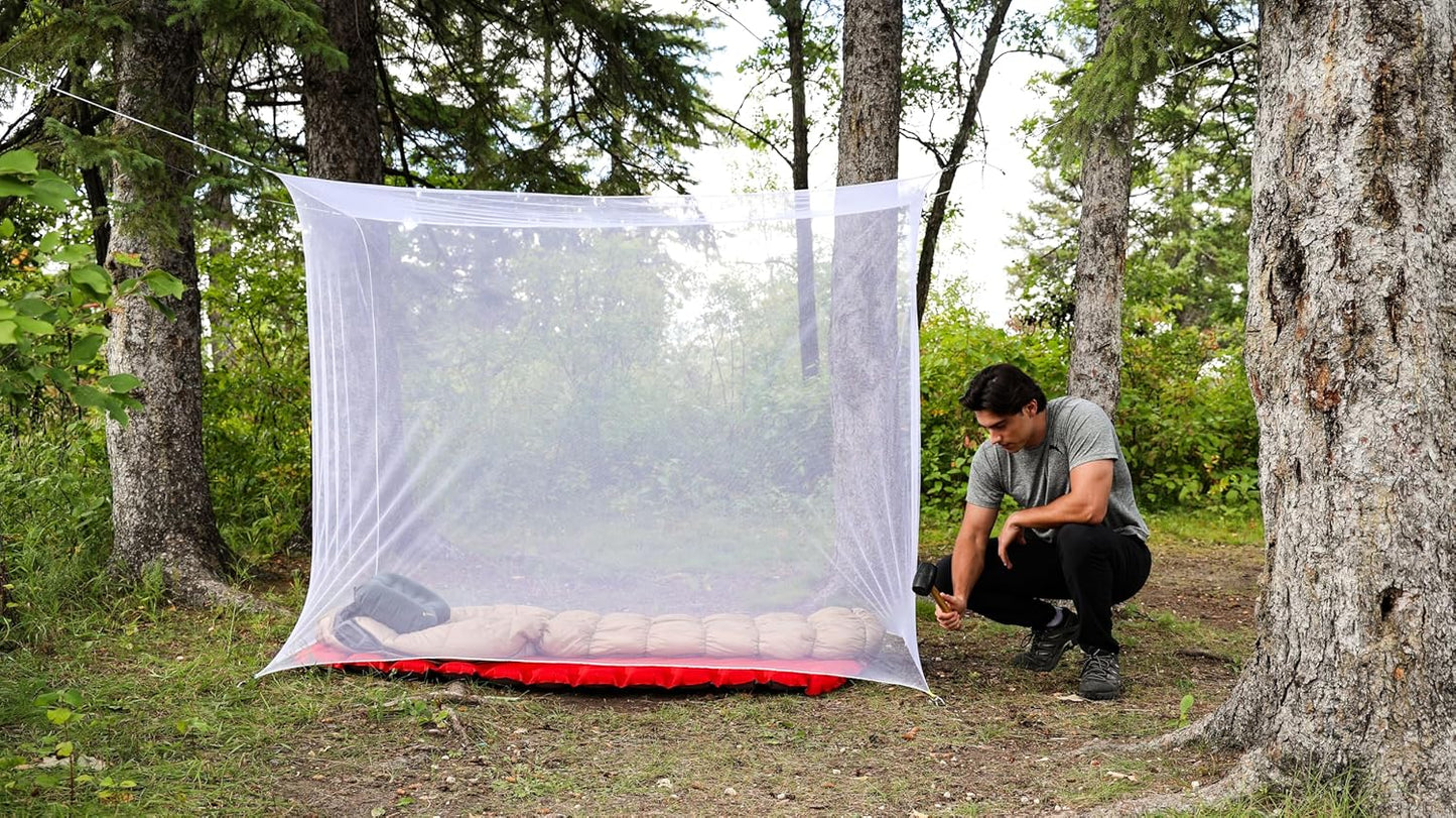 Coghlan's Mosquito Net Single Wide Rectangular Net, Green