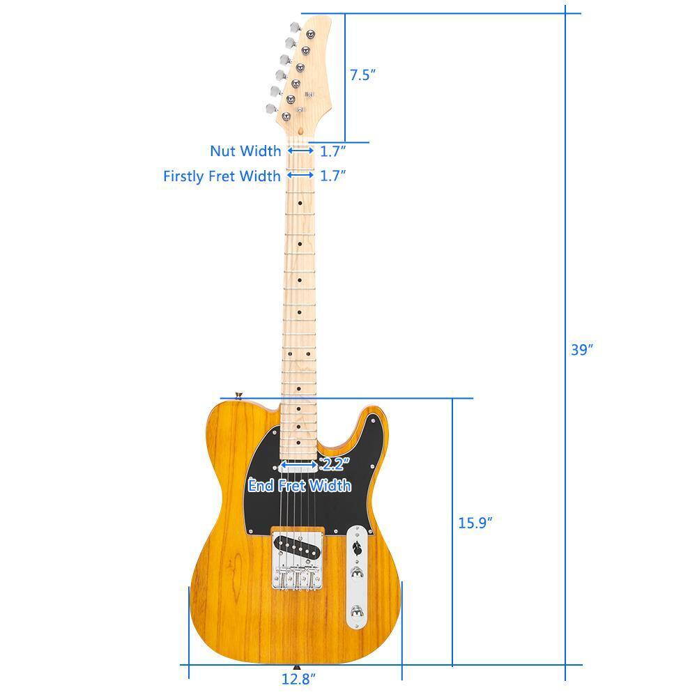 Electric Guitar Glarry Maple Fingerboard Fine-Tone Guitar