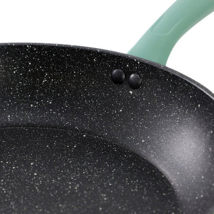 Nonstick Aluminum Frying Pan Soft-Touch Handle 12in Skillet