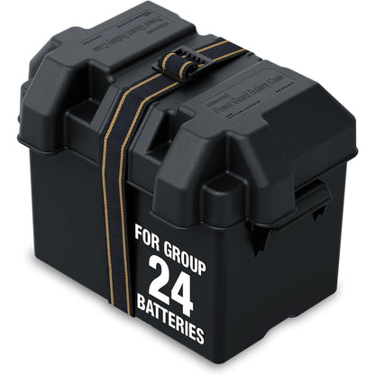Standard Non-Vented Battery Box Series 24 RV W/Strap Battery Box