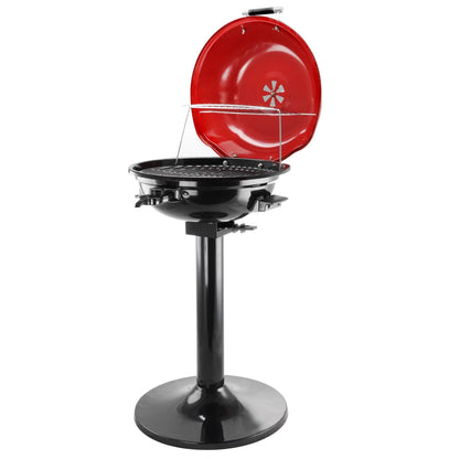 Electric Barbecue Grill Adjustable Heat Electric Grill, 15-in