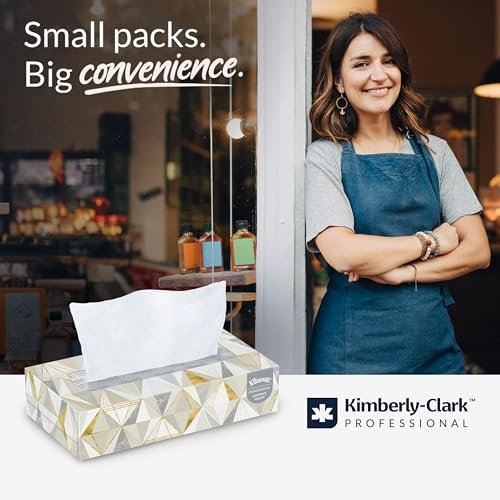 Kleenex 2-Ply Premium 12 Boxes White Facial Tissues, 125 Tissues/Box