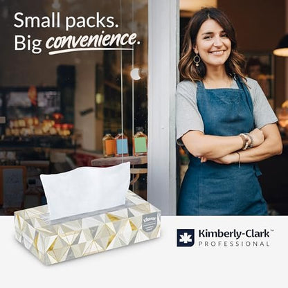 Kleenex 2-Ply Premium 12 Boxes White Facial Tissues, 125 Tissues/Box