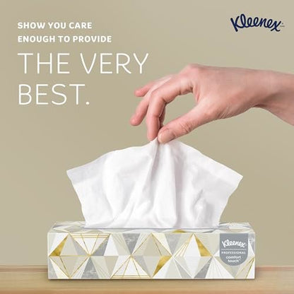 Kleenex 2-Ply Premium 12 Boxes White Facial Tissues, 125 Tissues/Box