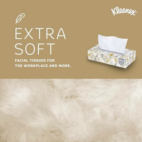 Kleenex 2-Ply Premium 12 Boxes White Facial Tissues, 125 Tissues/Box