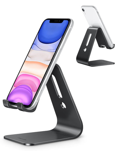 Desktop Aluminum Phone Tablet Stand desk phone Stand Holder, Black
