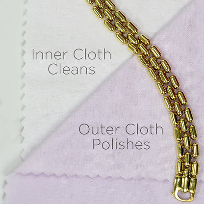 All-Purpose Jewelry Cleaner Polishing Cloth Cleaning Kit