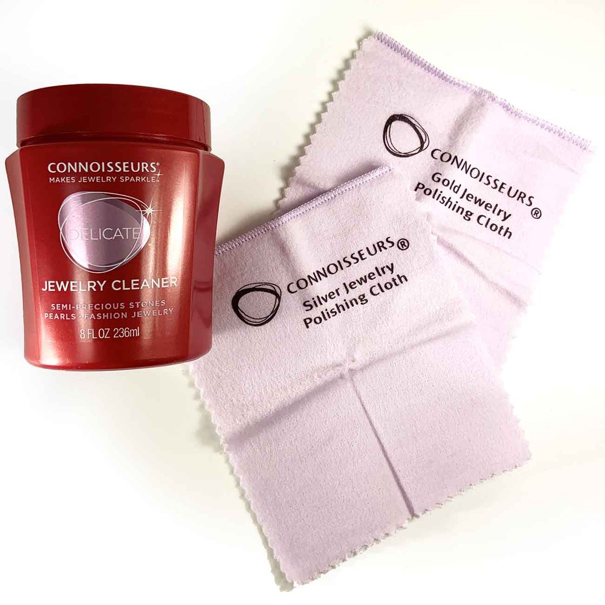 All-Purpose Jewelry Cleaner Polishing Cloth Cleaning Kit