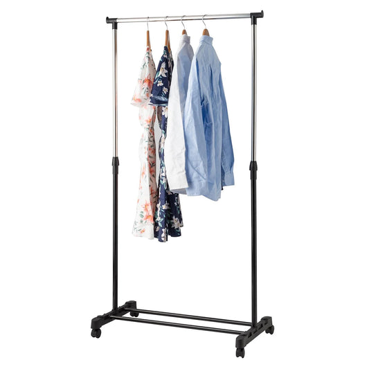 Portable Rolling Rack Single Hanging Garment organizer Hanger