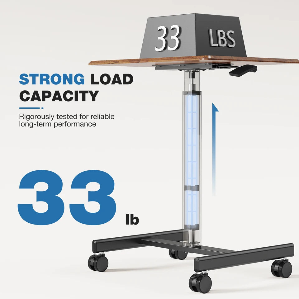 Height Adjustable Portable Laptop Standing Desk