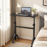 Portable Adjustable Standing Desk with Wheels