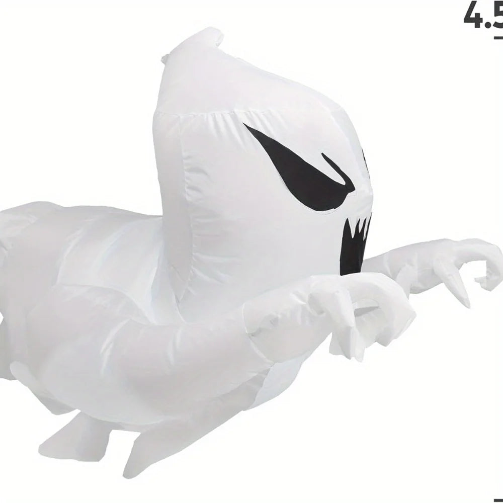 Halloween Inflatable Ghost Decoration with LED Lights