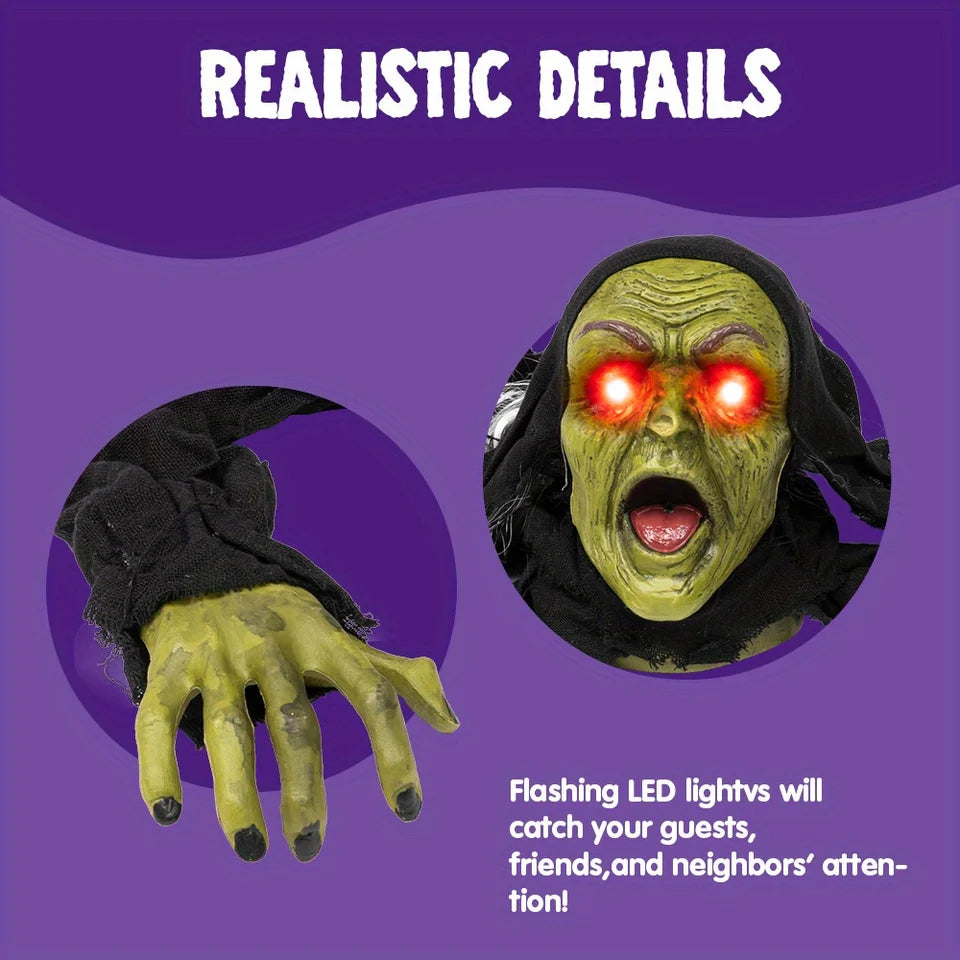 Crawling Zombie Groundbreaker Outdoor Halloween Decoration