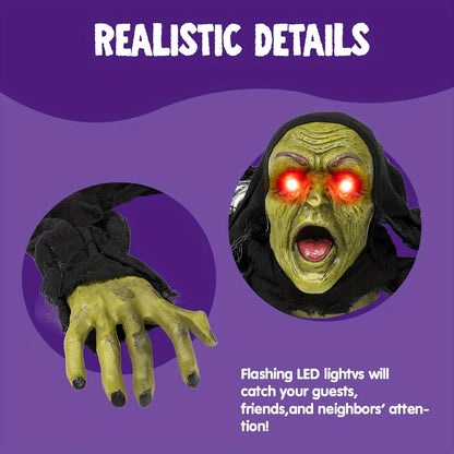 Crawling Zombie Groundbreaker Outdoor Halloween Decoration
