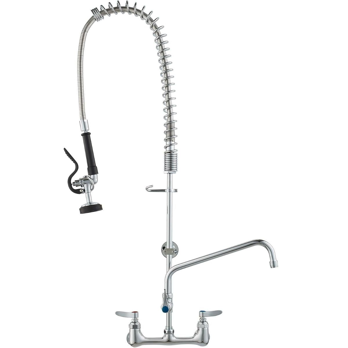 VEVOR Faucet 36"H Wall Mount Kitchen Sink Pull Down Spray Faucet