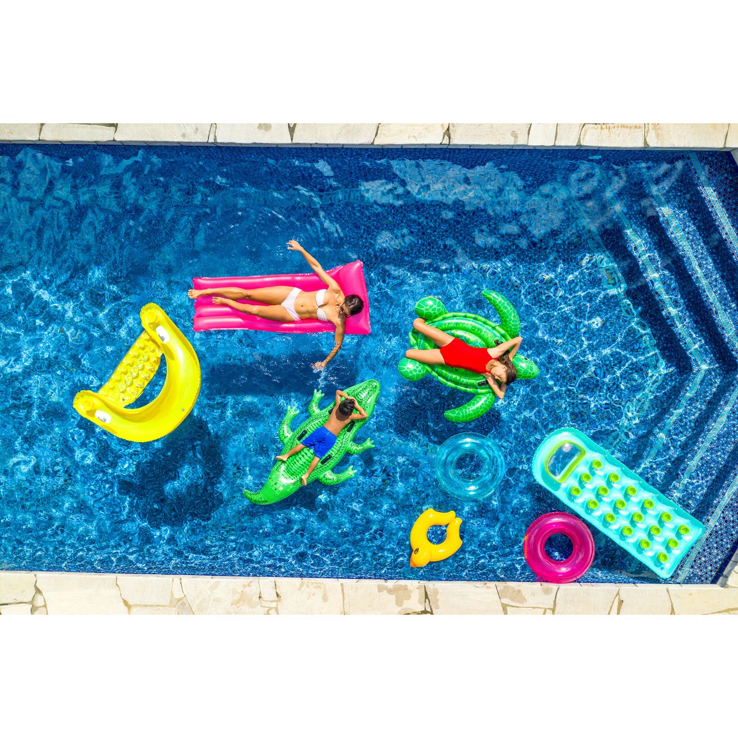 Intex Pool Floating Lil' Sea Turtle Ride-On Pool Float Raft