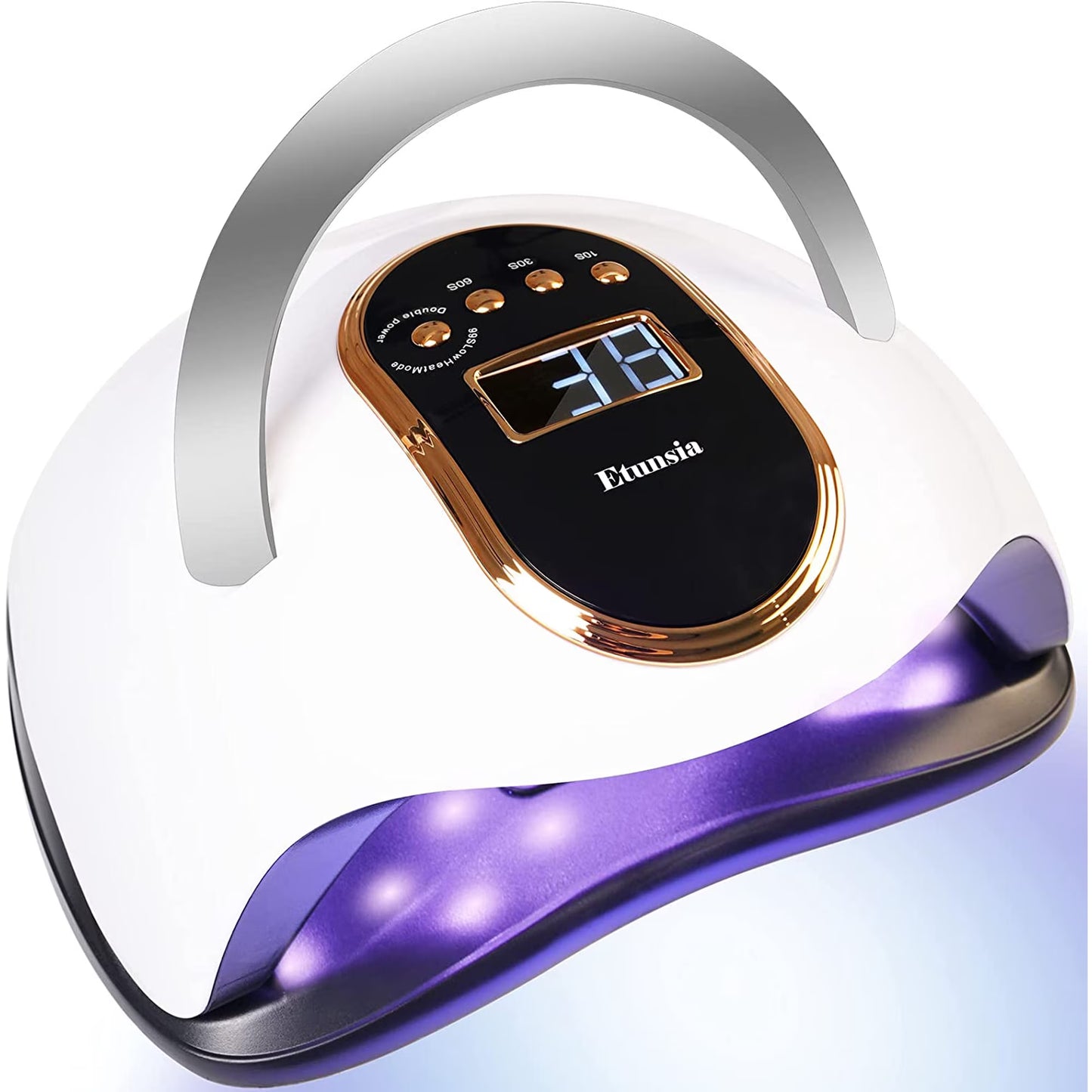 Gel Nail Dryer Lamp UV LED Smart Sensor LCD Display Drying Nail