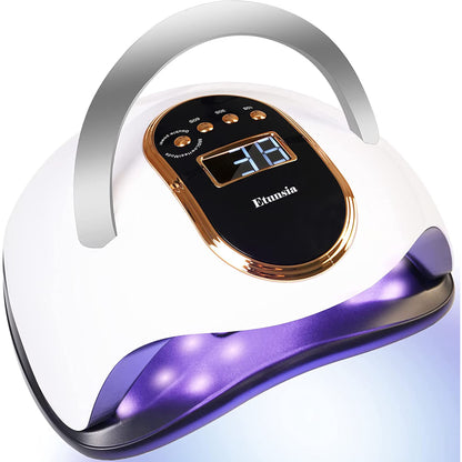 Gel Nail Dryer Lamp UV LED Smart Sensor LCD Display Drying Nail