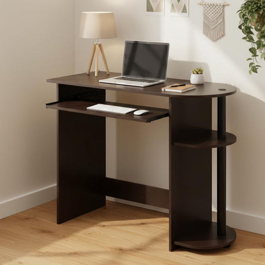 Computer Desk Simplistic Engineered Wood Space Saving Office