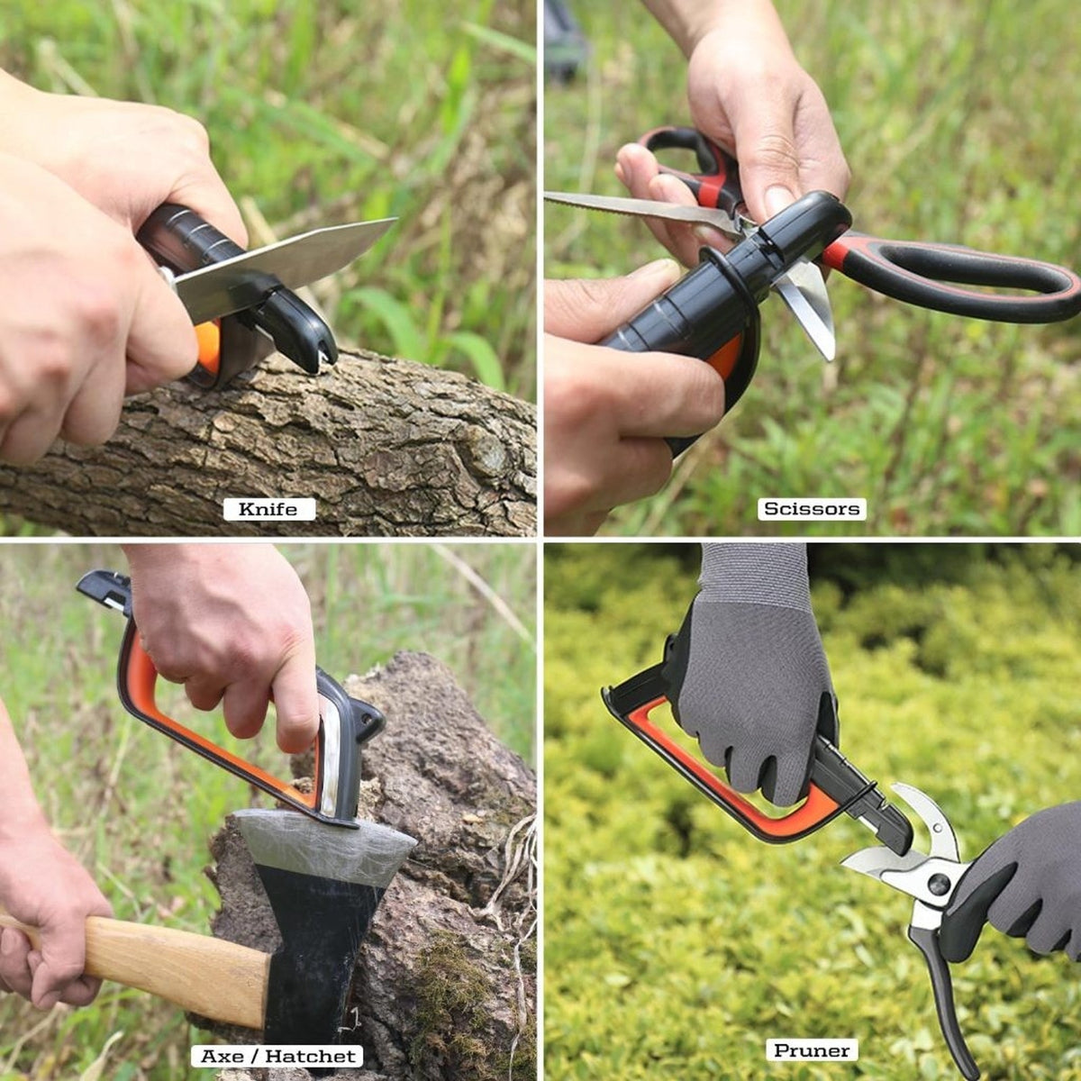 SHARPAL All-in-1 Multi-Sharpener Lawn Mower Blade Knife Axe Pruner Sharpener