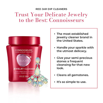Delicate Jewelry Cleaner Pearls Sensitive Stones Liquid Cleaner