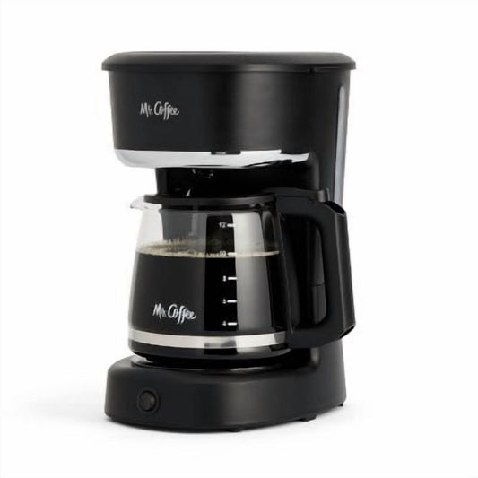 Mr. Coffee 12-Cup Coffee Maker Drip 60 oz Coffee Maker, Black
