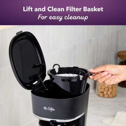 Mr. Coffee 12-Cup Coffee Maker Drip 60 oz Coffee Maker, Black