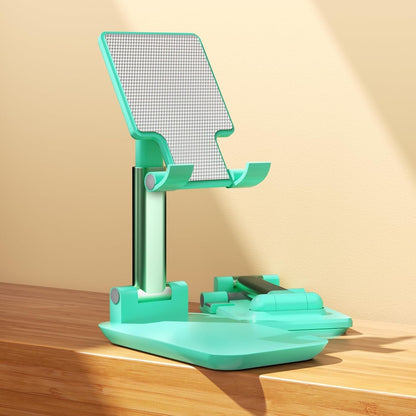Foldable Stand Phone Adjustable Height Angle Desk Stand, Green